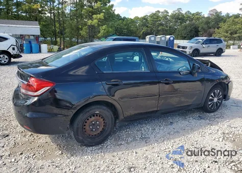 2013 Honda Civic Lx из США, поврежденный, VIN 2HGFB2F50DH504599